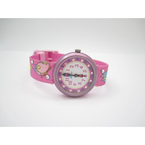 Women Flik Flak Swiss Quartz WR Analog 31mm Dial Causal Round Watch (G487) - Picture 7 of 10